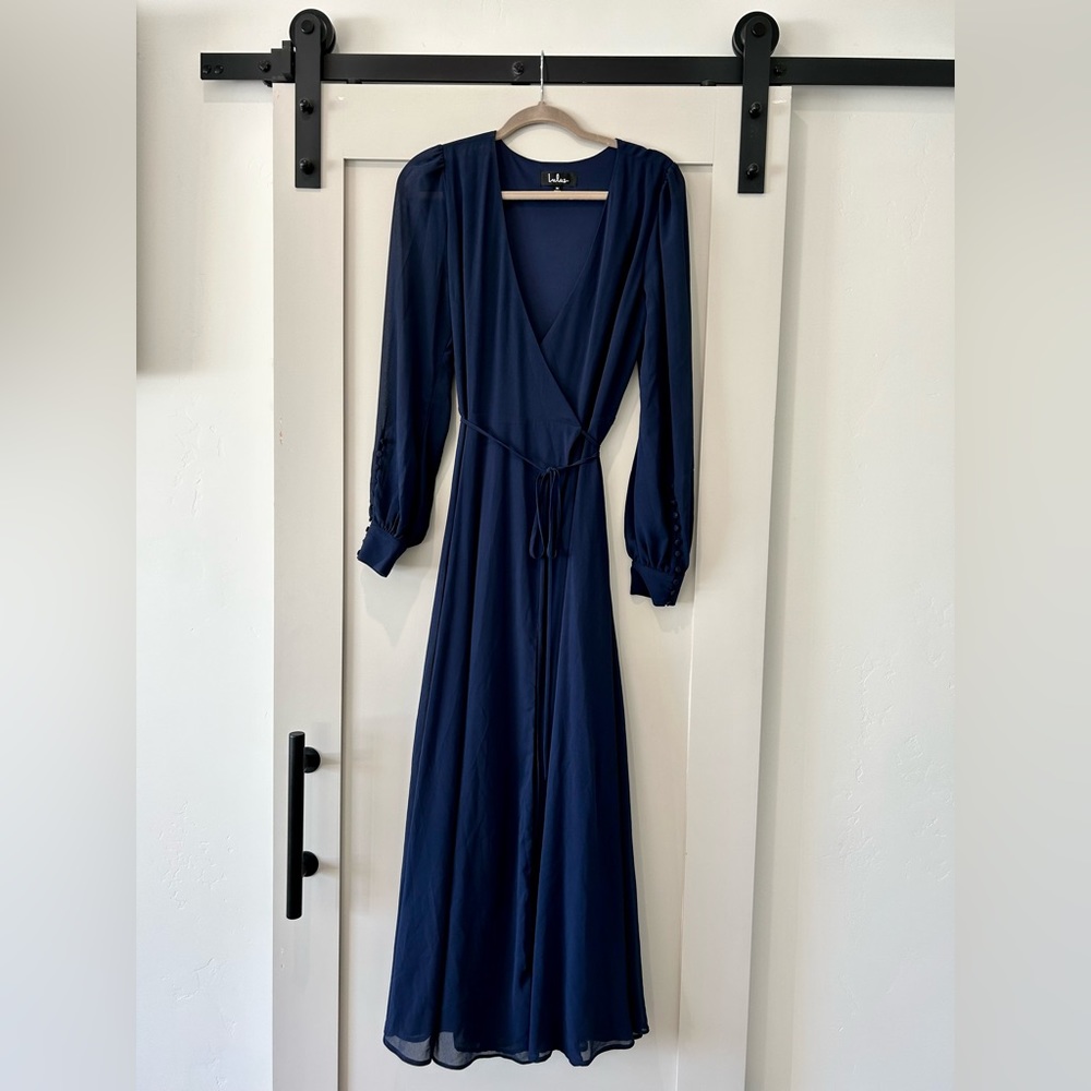 Lulus Bridesmaid/Formal Wrap Dress